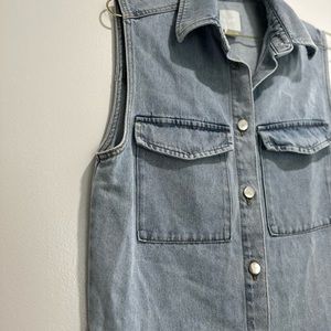 Jean vest women